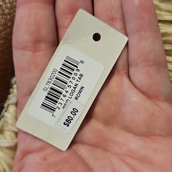 New Fossil logan RFID Tab Clutch Brown - Picture 3 of 5